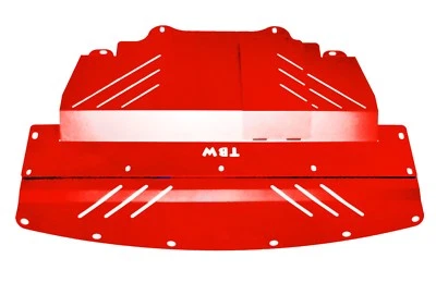  Protector de cubierta protector contra salpicaduras de motor de aluminio debajo de la bandeja para 07+ Infiniti G37X G35X Foto 1 de 3