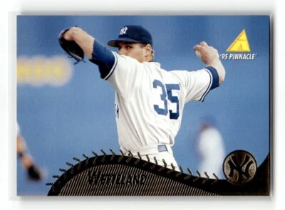 John Wetteland #347 1995 Pinnacle New York Yankees Baseball Card MLB - Image 1 of 2
