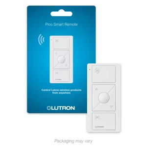 Pico Remote For Caseta Wireless Smart Fan Speed Control, White | - Picture 1 of 12