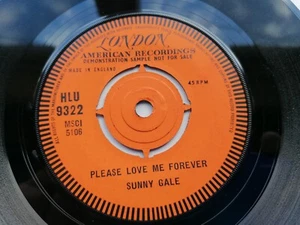 SUNNY GALE LONDON DEMO PLEASE LOVE ME FOREVER - Imagen 1 de 4