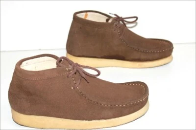 MURATTI Bottines Boots Vintage à lacets Daim Marron T 40 BE Foto 1 de 4