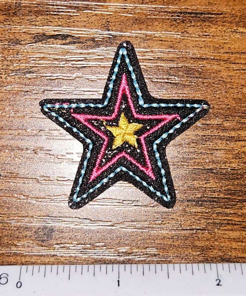 Small Shiny Fun Craft Star Patch - Image 1 of 1