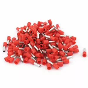 200pcs AWG12 Wire Copper Crimp Connector Insulated Ferrule Pin Cord Terminal # - Picture 1 of 4