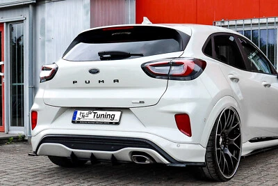 Diffusore posteriore fresato in ABS adatto per Ford Puma JSK con ST-Line