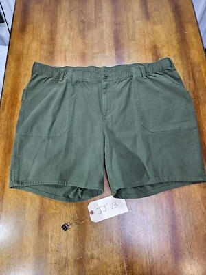 Pantalones Cortos Carga Para Mujer Carhartt Resistente Flex Calce Relajado BS5730-W Talla 26W Verde Nuevo con Etiquetas Foto 1 de 4