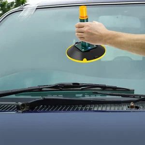 6 Zoll Vertikal Vakuum Saugnapf Auto Fenster Glasheber Schwerlast mit Griff - Bild 1 von 13