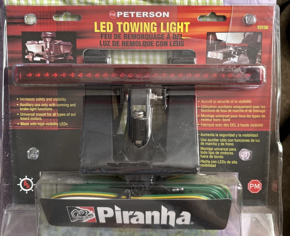 Светодиодный буксировочный фонарь Peterson Piranha модель V315K - Изображение 1 из 4