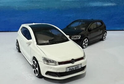 VW Polo Gti Spielzeug Modell Jeder Name Bruder Sis Mutter Vater Opa Junge Boxed - Bild 1 von 4