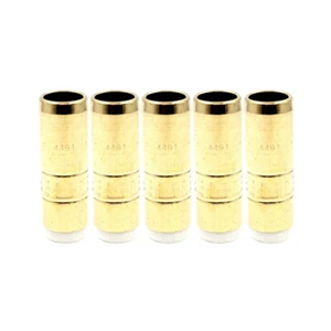 4491 MIG Welding Tapered Insulated Nozzle Bore 3/4 Inch fit Bernard Q/S-Gun 5pcs - Picture 1 of 7