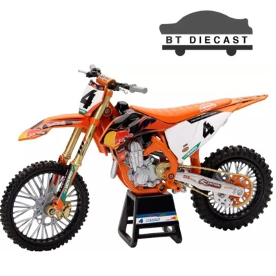 NEW RAY KTM 450 SX-F RED BULL DIRT BIKE 1/12 #4 CHASE SEXTON 58473 - Image 1 of 2