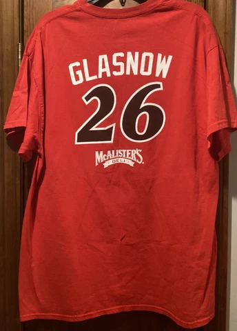 Indianapolis Indians Tyler Glasnow #26 SGA T-Shirt, Men XL, MiLB, MLB, Baseball Cover