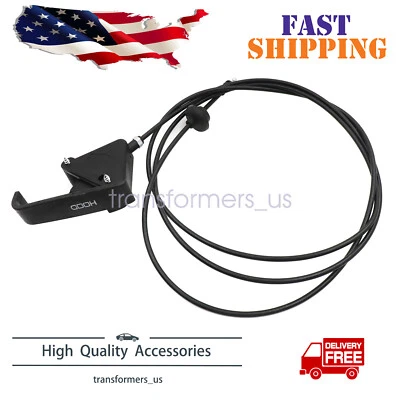 Cable de cierre de liberación de capó con mango para Dodge Ram 1500 2500 3500 1994-2005 EE. UU. Foto 1 de 4