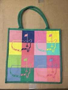 NUEVA BOLSA DE YUTE DE GOLF 2024 MASTERS (18,25" X 18,5") de AUGUSTA NATIONAL - Imagen 1 de 4