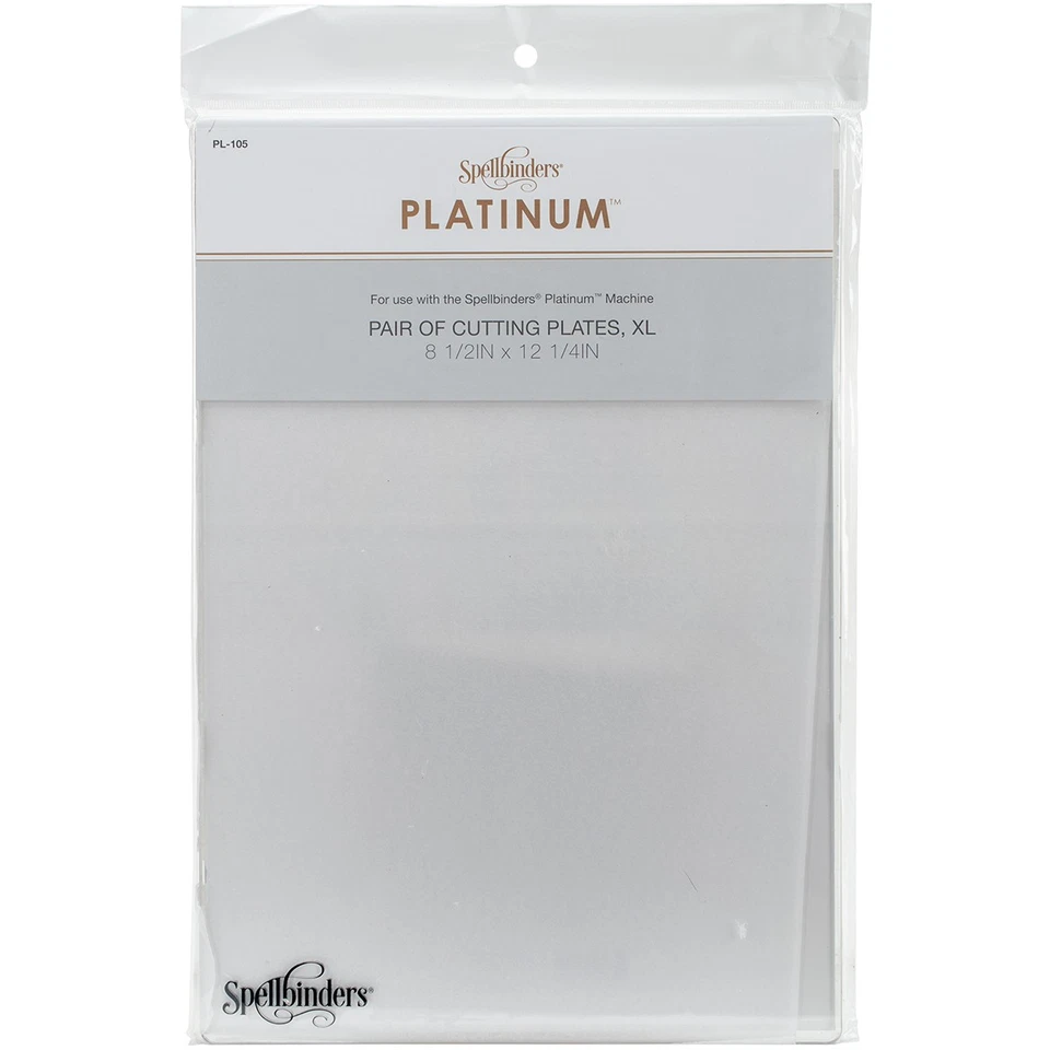 Spellbinders PL105  Platinum Cutting Plates 2/Pkg-X-Large 12.25"X8.5" - Image 1 of 1