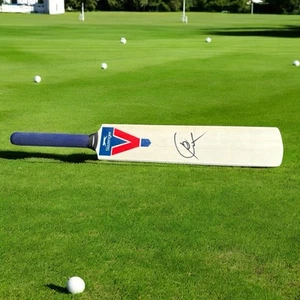 Rishabh Pant Hand Signed Mini Cricket Bat Autograph Includes COA Cricket - Picture 1 of 1