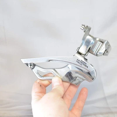 Shimano Ultegra 6603 FD-6603 10 Speed 34.9mm Clamp-On Front Derailleur, EXC++ - Image 1 of 4
