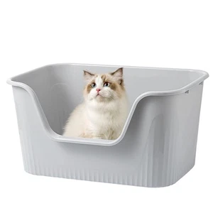 Extra Large Litter Box with High Sides 25" x17"x13" for Big Cats or Multi-Cat... - Picture 1 of 7