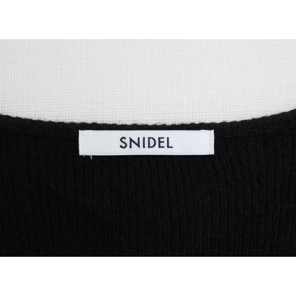 Vestido tejido cuello cuadrado manga larga SNIDEL 2022 Otoño recién llegado usado NIÑOS-0 Foto 1 de 1