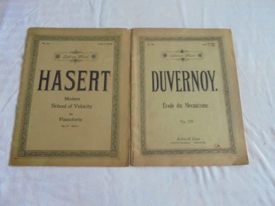 Edition Wood -Hasert & Duvernoy Piano Sheet Music - Image 1 of 3