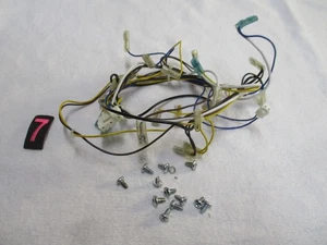 Magic Chef Microwave Model HMM1611ST2 Wiring Harness and Screws - Picture 1 of 5
