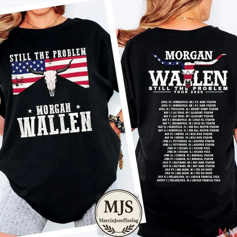 Camisa Morgan Wallen Still The Problem Tour 2026, AN65094 Foto 1 de 1