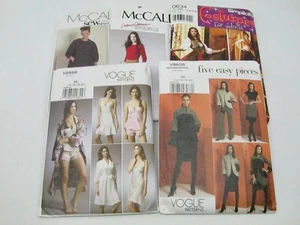5 Misses Sewing Patterns Sizes 14-20 Easy Lingerie Jacket Dress Costume Uncut - Picture 1 of 9