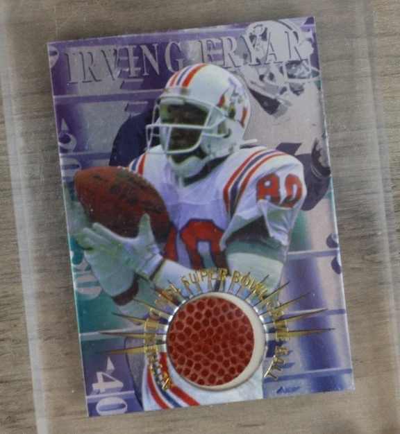 NFL Collectors Edge 96 Game Ball 1996 Irving Fryar SB33 Foto 1 de 2