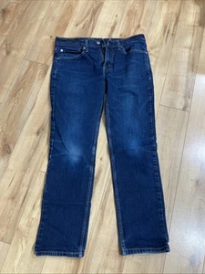 Mens Levi’s 511 Slim Fit Jeans Size 34 x 30 L Dark Blue Red Tab Cotton Stretch - Picture 1 of 16