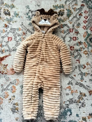 Koala Baby Plush Lion Coat Brown Tan 12-18m - Image 1 of 4