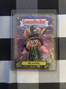 2025 Topps Garbage Pail Kids Battle Of The Bands Gold Foil Crumple 15/50 Heaving - Bild 1 von 8