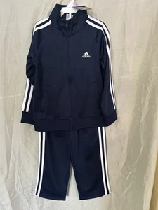 Adidas Boy Blue Activewear Size 5 - Picture 1 of 7