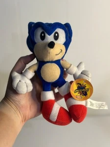 Vintage 1994 SONIC THE HEDGEHOG A044 Plush Doll 7" - Classic Sega Collectible - Picture 1 of 5