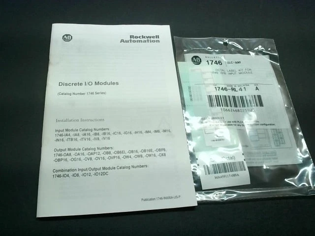 1746-ib16 Ser C Slc500 Input Module Allen-bradley 12m Id39