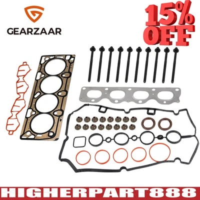 FOR ASTRA INSIGNIA VECTRA ZAFIRA HEAD GASKET SET W/ BOLTS 159 1.8 Z18XER A18XER - Image 1 of 4