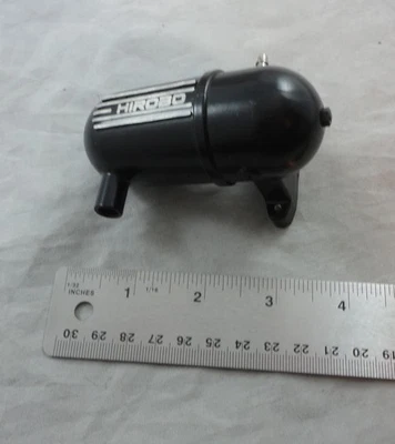 Silenciador de escape negro para helicóptero Hirobo Nitro (tubo)  Foto 1 de 2