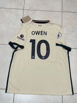 Nike Liverpool FC 21/22 Away Soccer Jersey Michael Owen #10 2XL - Image 1 of 2