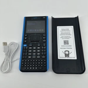 TESTED Texas Instruments TI Nspire CX II CAS With Charger & Cover - Picture 1 of 3