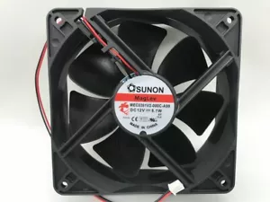 SUNON MEC0381V2-000C-A99 DC12V 5.1W 12CM 12038 120mm cooling fan 2pin - Picture 1 of 3
