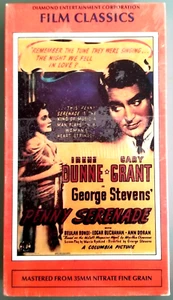 Penny Serenade (VHS)(Drama) Cary Grant, Irene Dunne, NEW and SEALED! - Foto 1 di 5