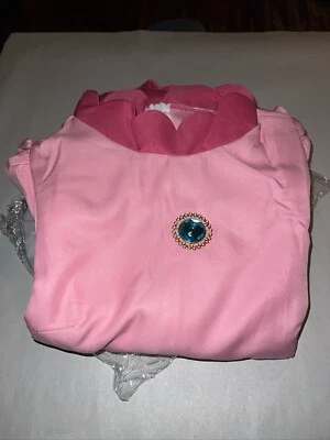 Womens Cute Pink Mario Princess Peach Halloween Costume Cosplay Dress Women’s S - Photo 1/4