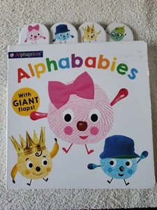 Alphaprints: Alphababies: with Giant flaps board book - Picture 1 of 5