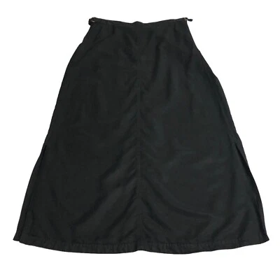 Falda deportiva Jones New York vintage para mujer 10 negra maxi abertura lateral Tencel años 90 Y2K Foto 1 de 4