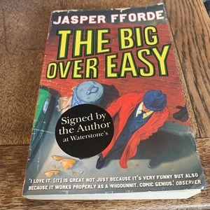 jasper fforde the big over easy signed by author - Picture 1 of 6
