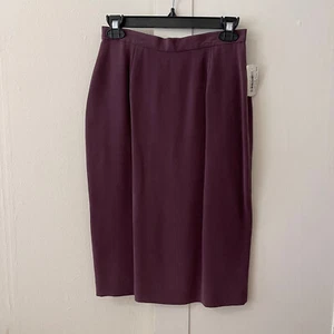 Neu mit Etikett Lauren Ralph Lauren Damen Seide Bleistiftrock Größe 6 Bürokleidung Karriere klassisch - Bild 1 von 10