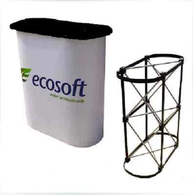 LINMAN STRAIGHT Light Weight POP UP Exhibition Promotion Display Counter with Carry bag