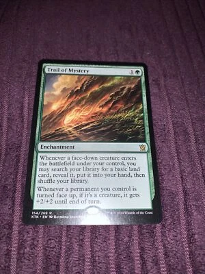 Mtg - Trail Of Mystery - Khans Of Tarkir - Rare Enchantment - Image 1 of 2