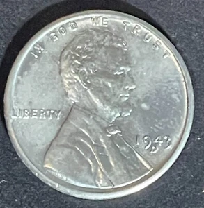 1943 .01 D/D RPM FS-502 STEEL PENNY ERROR COIN - Picture 1 of 4