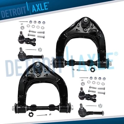 Front Upper Control Arm w/ Ball Joint Outer Tierod for Mitsubishi Montero Sport - Image 1 of 4
