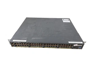 Cisco Catalyst WS-C2960X-48FPD-L 48 port Managed Switch tested - Zdjęcie 1 z 6