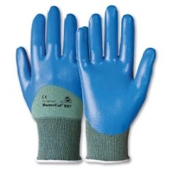 KCL, Schnittschutz-Handschuhe, 657, DumoCut®, Gr.11, grünblau/blau (10 Paar) - Bild 1 von 1